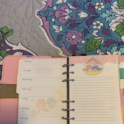 Printable Personal Planner Kit Cute Kawaii Weekly Planner Monthly ...