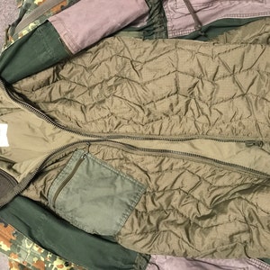 Original German Army Field Jacket Parka Quilt Liner Military Issue ...