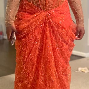 African Detailed beaded corset Dress, African Style Dress, Traditional gown ,African wedding Guest Dress, Birthday dress, Owanbe dress 2024