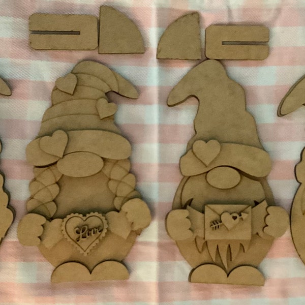 Add-on Interchangeable Gnome SVG File | Valentine | Laser Cut File ...