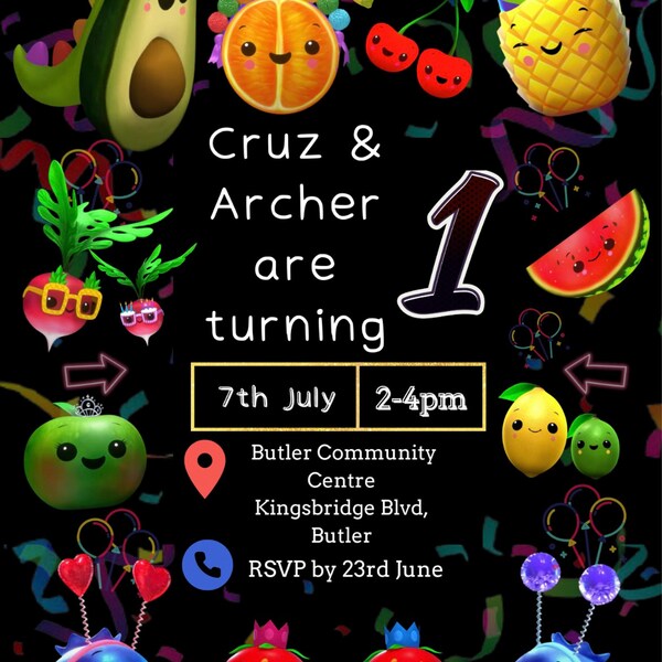 Ms Rachel Invitation, Ms Rachel Birthday, Ms Rachel Invite, Ms Rachel