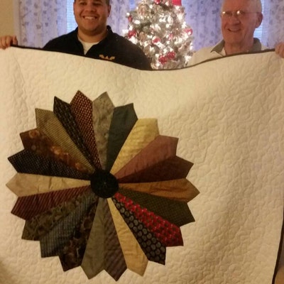 necktie memory pillow pattern