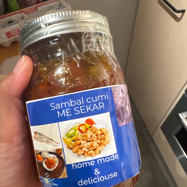 Sambal サンバル Babby Cumi Asin　1点500g Sambal サンバル Babby Cumi Asin 1点500g