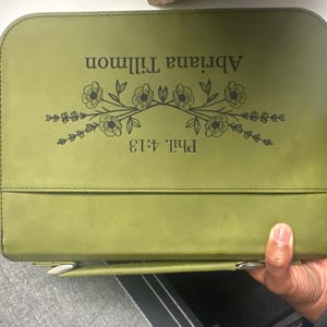 Etsy buyer added a photo of their purchase