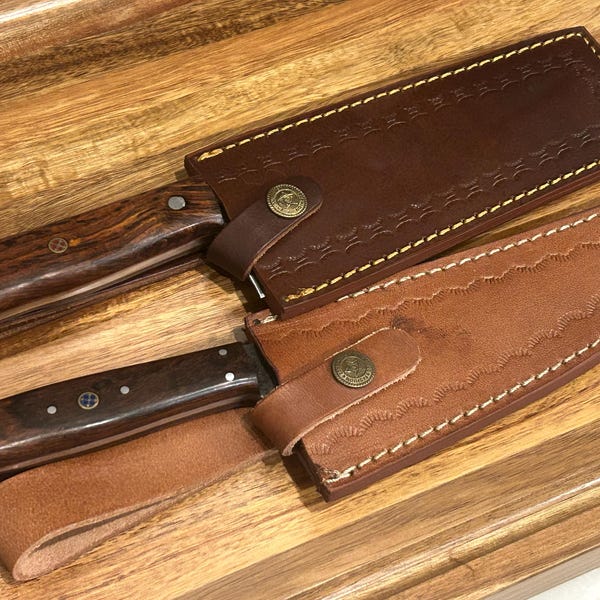 Premium Custom Bowie Knife - Handcrafted 1095 Steel with Rosewood Grip main image 1