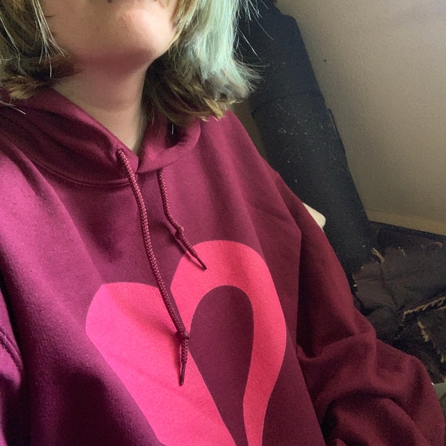 Homestuck heart hoodie hotsell
