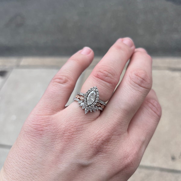 Photo inspiration: Curated Minimal Art Deco Eternity Ring Gallery View
