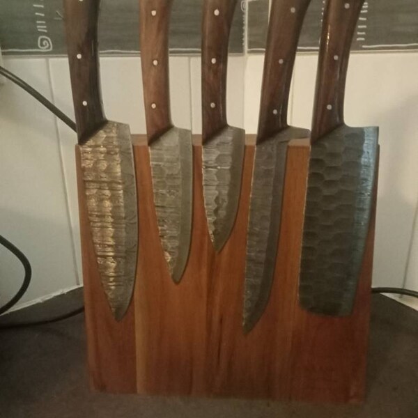 Custom Viking Beard Axe with Hand-Engraved Rosewood Handle main image 1