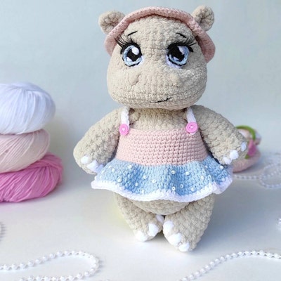 Crochet Pattern Realistic Bunny Rabbit Amigurumi English PDF Etsy