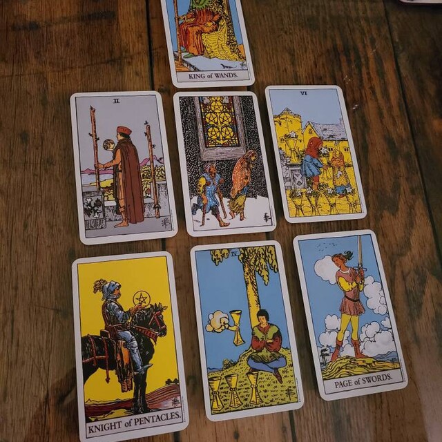 Vintage Tarot Deck, Vintage Tarot Cards, Old Tarot Deck, Old