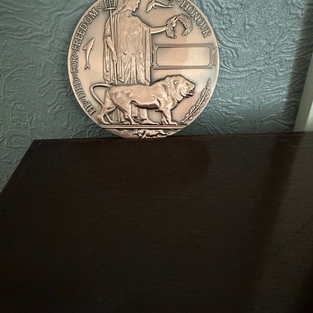 Plaque Métal Décorative 30x20 Cm - Poilu De La WW1 - Artisanat Et Souvenir Français