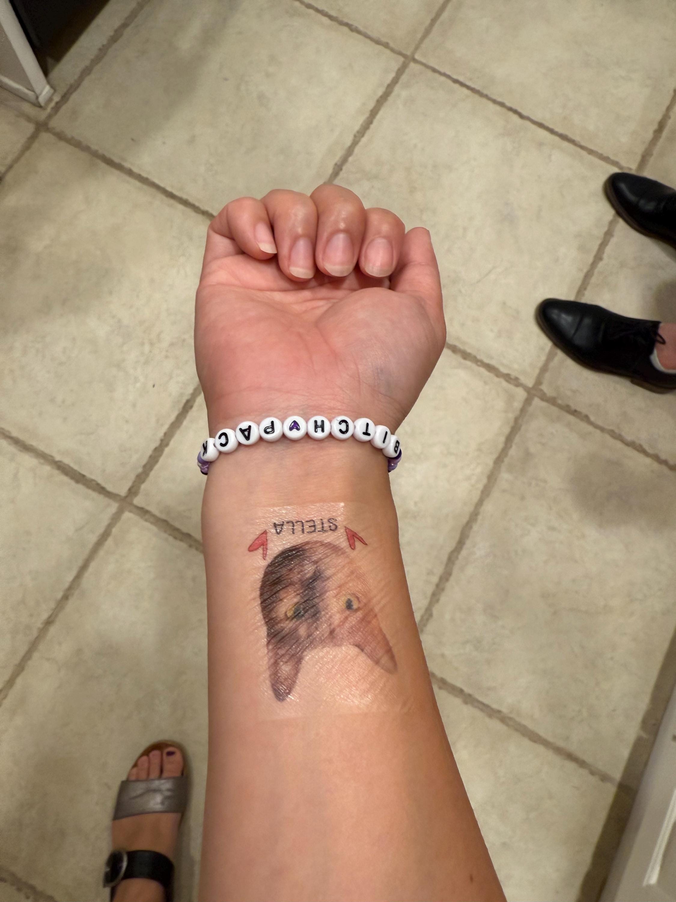 9 Custom Face Tattoos, Temporary Tattoo Sheet, Bachelorette, Birthday, Any Celebration!