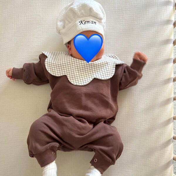 Adorable Boys Cake Smash Outfit - Blue Cotton Set with Shorts, Bow, Braces, and Party Hat. Perfect 1st Birthday Attire! Shop now. #BabyBoy