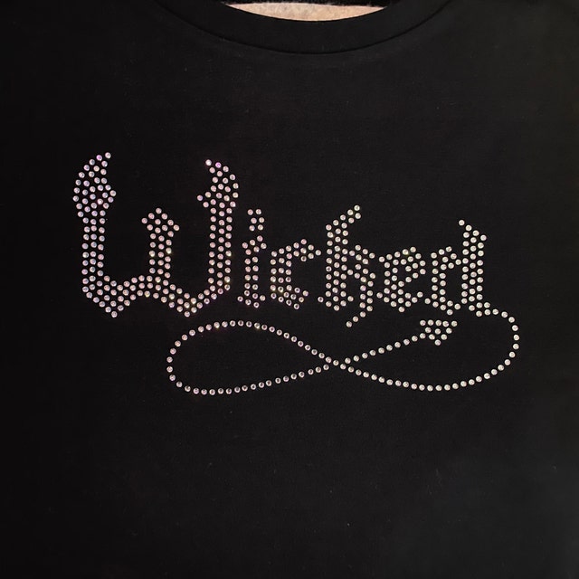 Wicked - Devl Tail - Rhinestone Iron On Transfer Hot Fix Bling Holiday Halloween - Foto 11