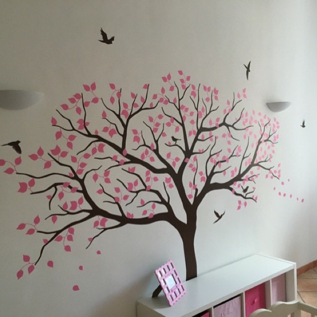 Stickers chambre adulte - lesquels choisir? - Archzine.fr  Wall paint  designs, Diy wall painting, Vinyl tree wall decal