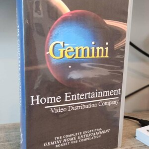 Gemini Home Entertainment - Custom VHS - Etsy