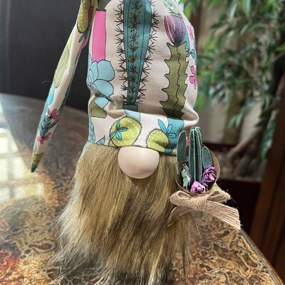 Vytina Cute Succulent Gnome Plush Spring Summer Green Plant