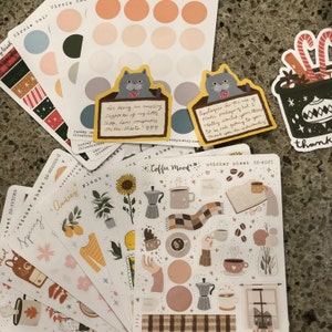 Plant Mama Bujo Sticker Sheet Cute Stickers Planner - Etsy