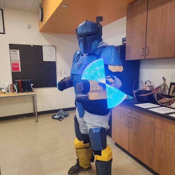 Mandalorian Heavy Body Armor Template Set, EVA Foam Pattern ,digital ...