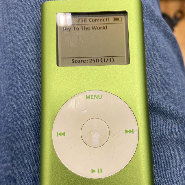 4GB Apple Ipod Mini 2nd Generation A1051 (silver, Pink