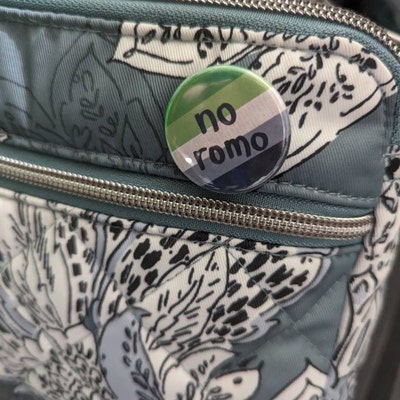 No Romo Aro Pride Button Pin - Etsy