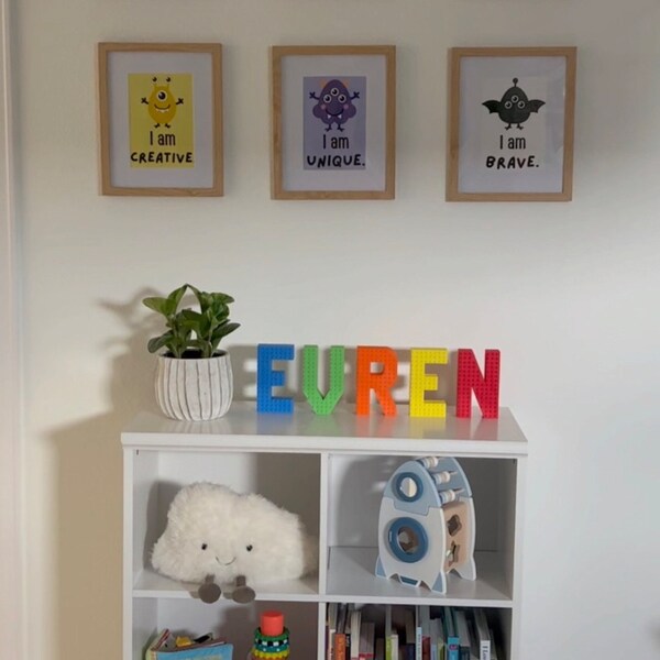 Personalized Name Sign Custom Sign Kids Room Decor Large Letters