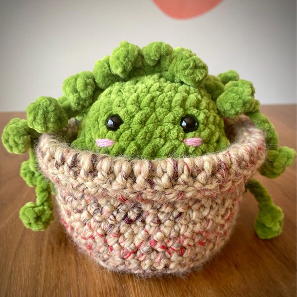Baby String Pearls Crochet Pattern, Amigurumi Plant Pattern, Crochet ...