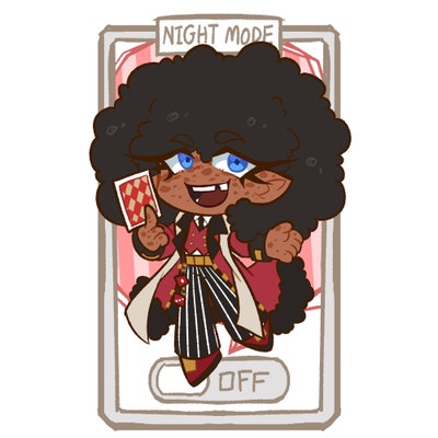 YCH On-off Mode Acrylic Keychains Choose Your Own Poses CUSTOM ORDER - Etsy