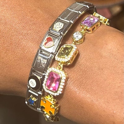 Stylysh Charms Zodiac Birthday Enamel 9mm Link Fits Traditional Classic - Foto 5