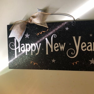 Happy New Year Sign. - Etsy