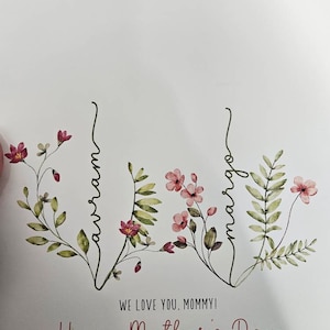 Printable Coloring Grammy Birthday Card From Grandkids. Instant ...