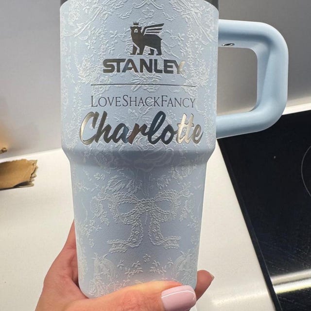 Stanley X LSF Holiday Toscana Toile Alpine Blue - Personalized