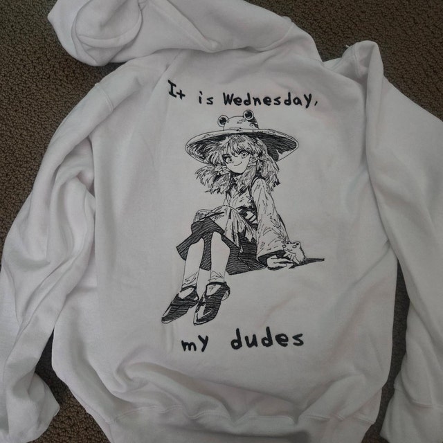 Touhou Suwako Moriya It's Wednesday Hoodies, Sweater