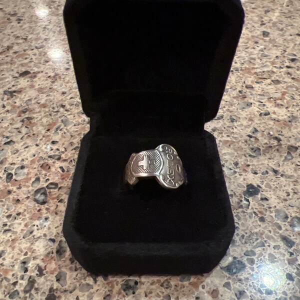 Handmade Morgan Silver Dollar Coin Ring - Stainless Steel Men's Jewelry, Custom U.S. Coin Design - View #3