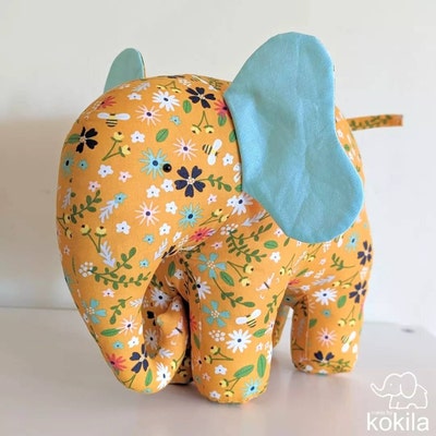 Elephant Sewing Pattern Elephant Pattern Instant Download - Etsy Canada