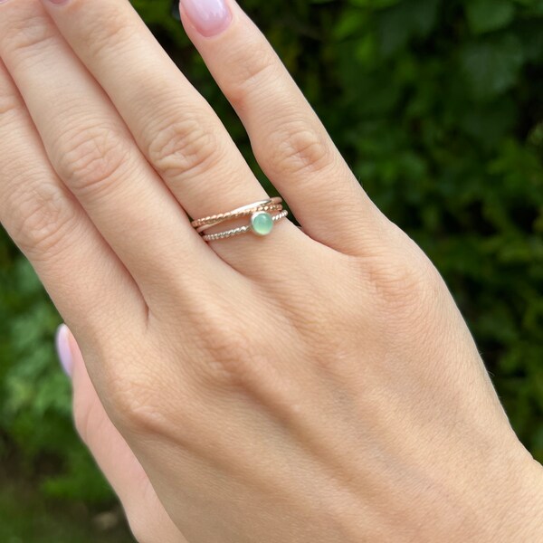 Simple Interlocking Rings,2 Interlocked Bands,stacking Rings,rolling ...