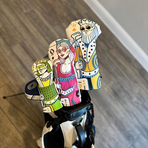 Mix and Match Golf Headcovers | Kings and Queens Headcovers