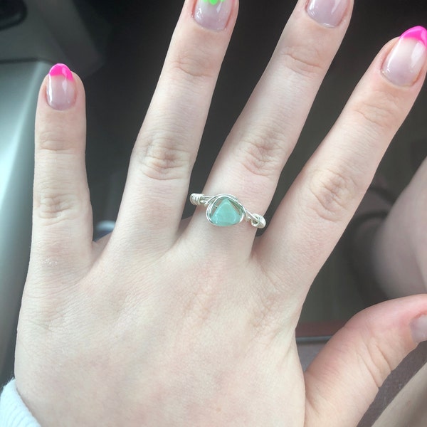 Multi Color Wire Rings - Etsy