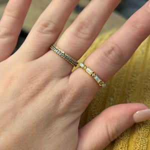 【CaitlynMinimalist】パヴェパールスタッキングリング２Pセット il_fullxfull.