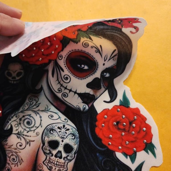 T Rex Patch Iron Sew On Cloth TRex Dinosaur Embroidered Badge - Foto 2