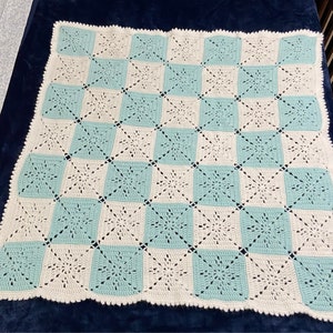 Crochet Blanket Pattern Arielle's Square Easy Granny Square Pattern ...