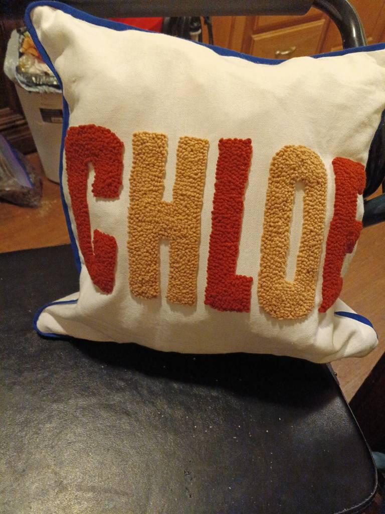 Zip Code Pillow, Housewarming Gift, Punch Needle Custom Pillow, Personalized New Home Gift, Custom Cushion, Gift for Couple, First Home Gift