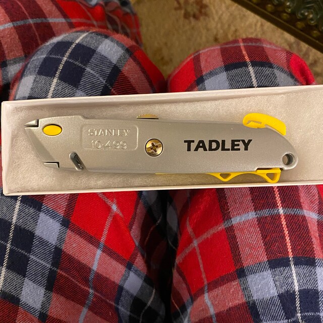 Personalized Utility Knife Stanley 10 499 Engraved Razor Knife