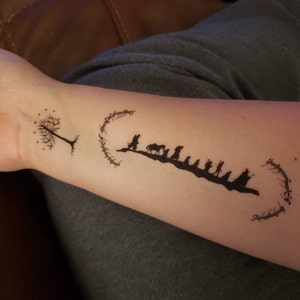 Lord of the Rings Set of Temporary Tattoos Smashtat