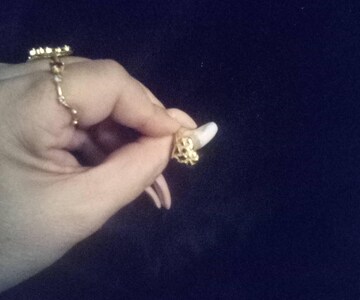 Heart Nugget Ring - 18k Gold Filled