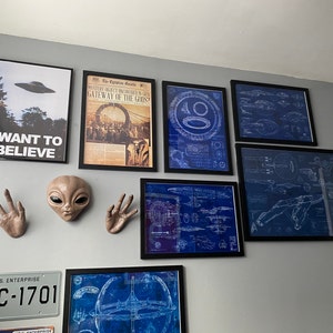 Buy Millennium Falcon Star Wars Poster Blueprint Version 2 A2 420mm594 ...