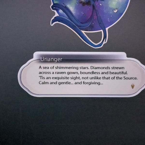 Final Fantasy XIV 'tiny Scions' Holographic Sticker Sheet Thancred, Y ...