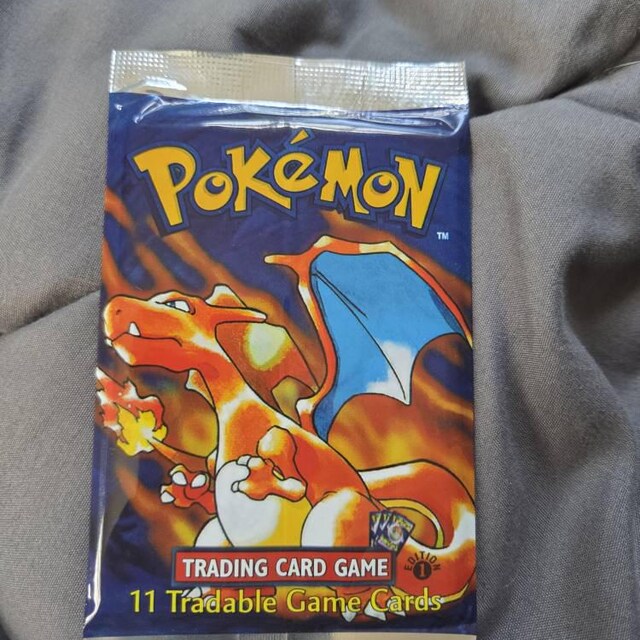 Proxy 1st Edition Pokemon Base Set Booster Pack Charizard