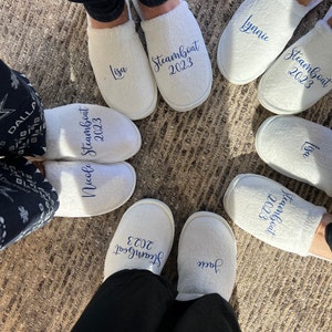 personalized slippers for him