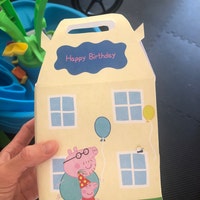 Peppa Pig Caja de Favor *Leer descripción antes de ordenar* - Etsy México